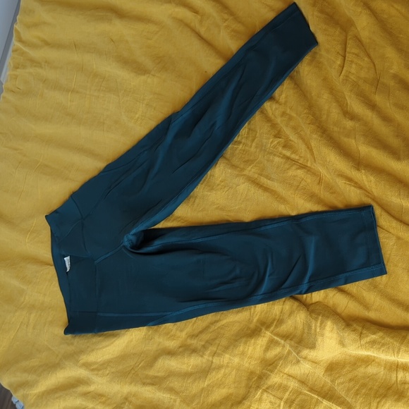 Girlfriend Collective Compressive High Rise Leggings in Globe, Size Medium - Picture 2 of 5